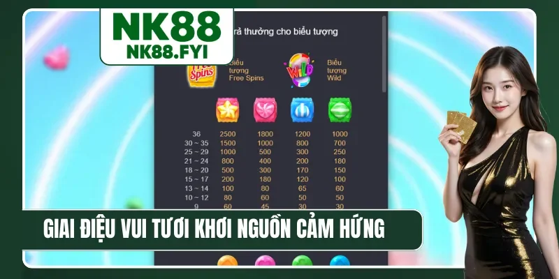 Giai điệu vui tươi khơi nguồn cảm hứng